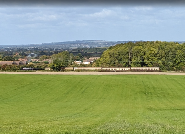 Steam train near Chinnor